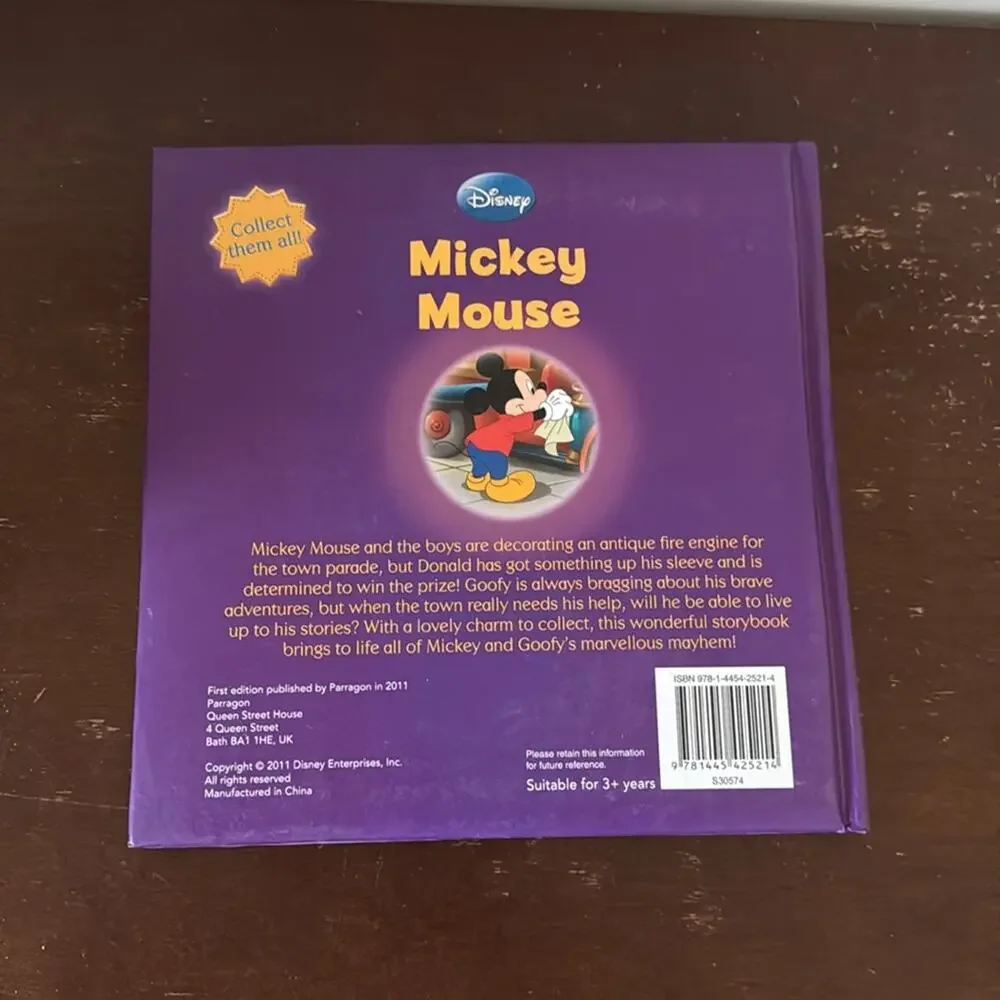 Disney | Mickey Mouse Book with Charm Necklace